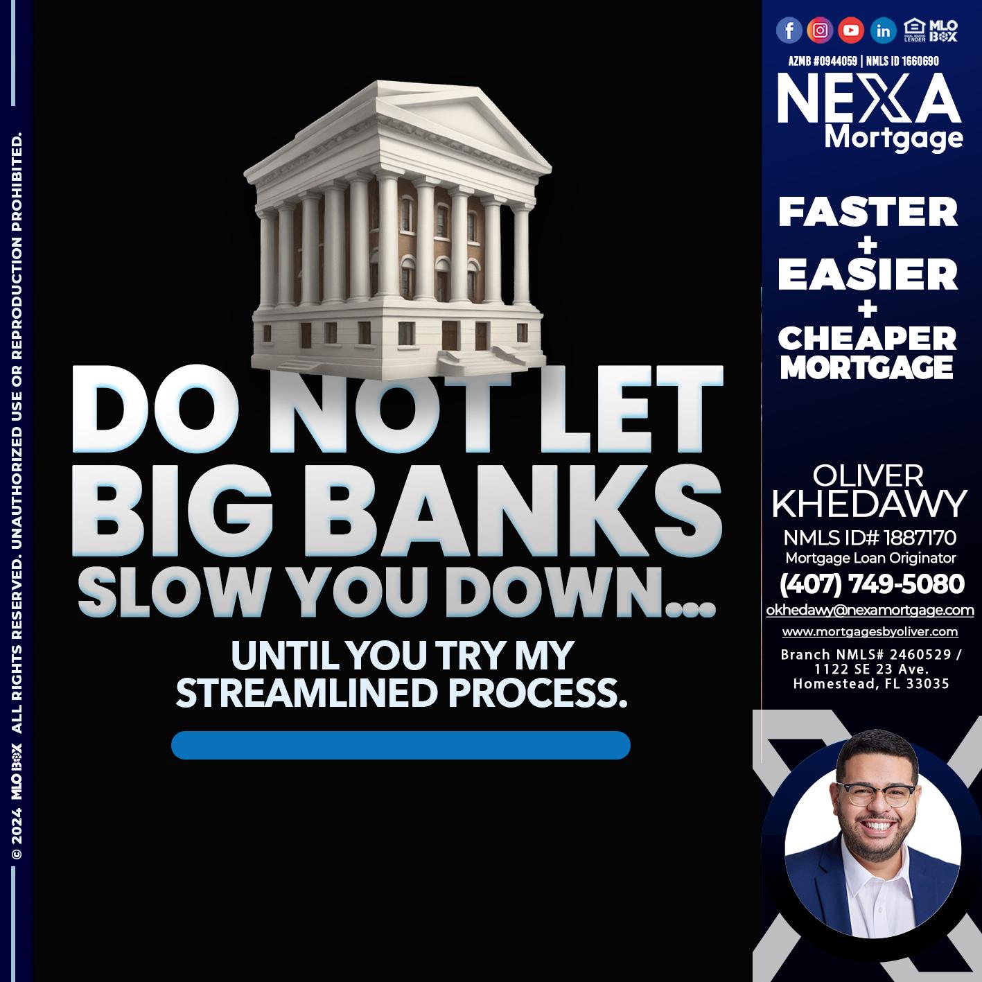 do not let - Oliver Khedawy -Mortgage Loan Originator