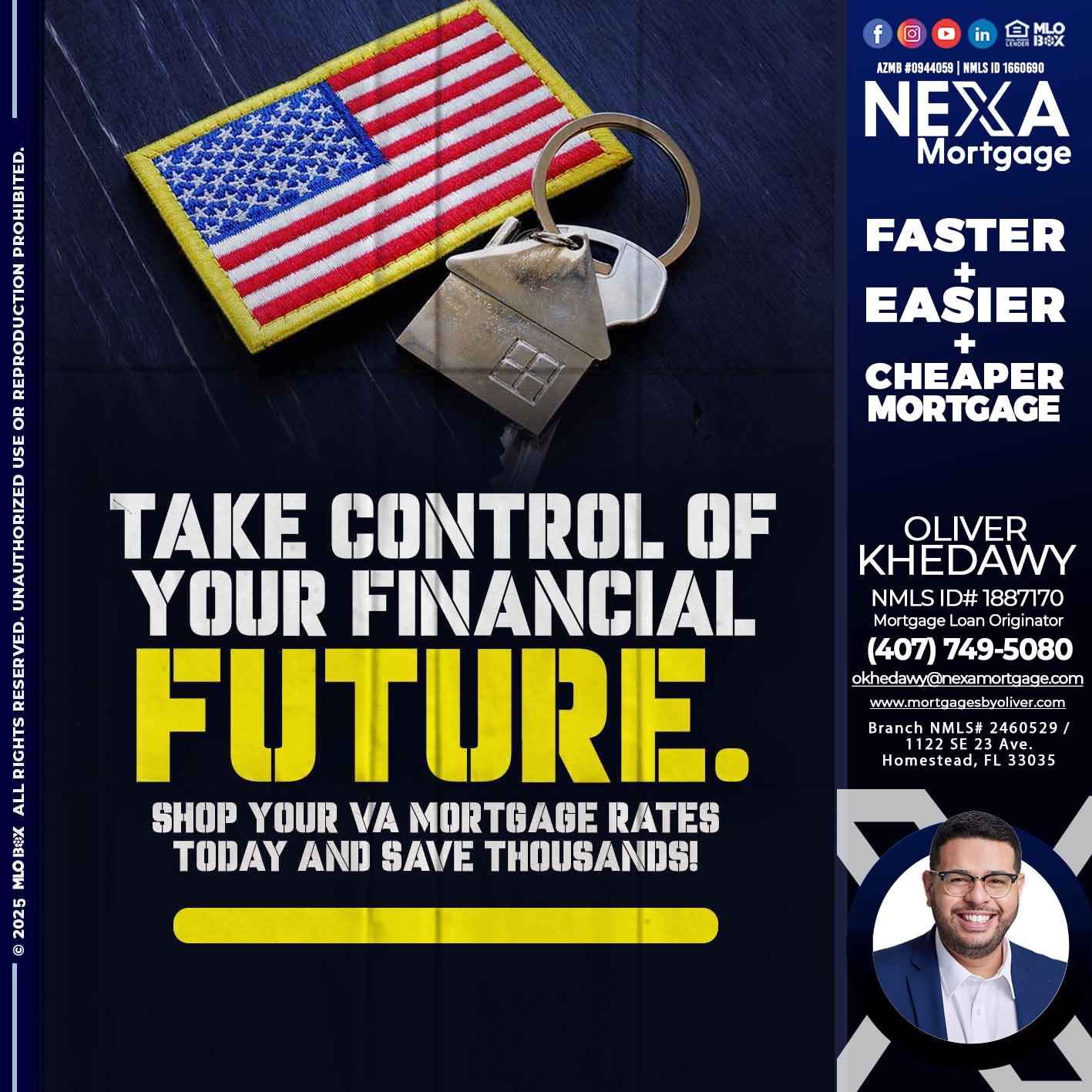 take control - Oliver Khedawy -Mortgage Loan Originator