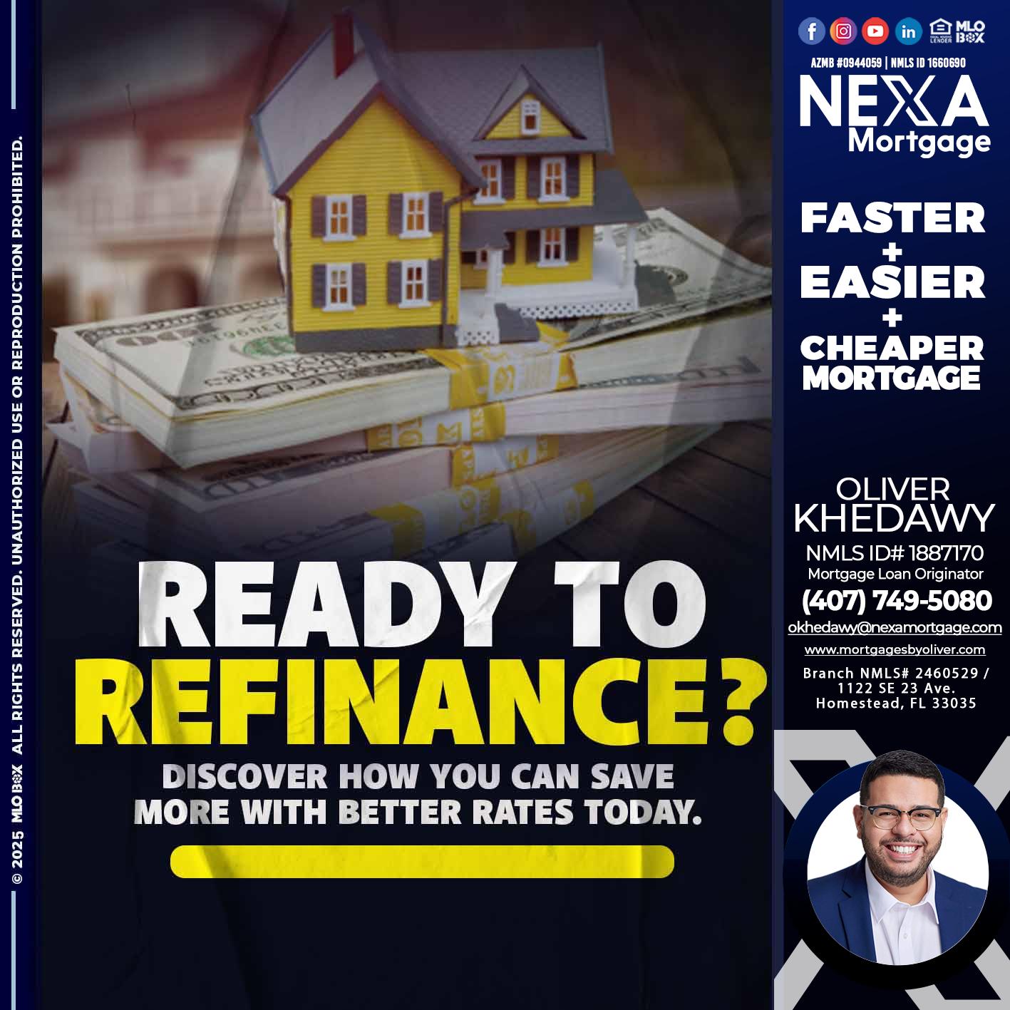 ready to refinance? - Oliver Khedawy -Mortgage Loan Originator