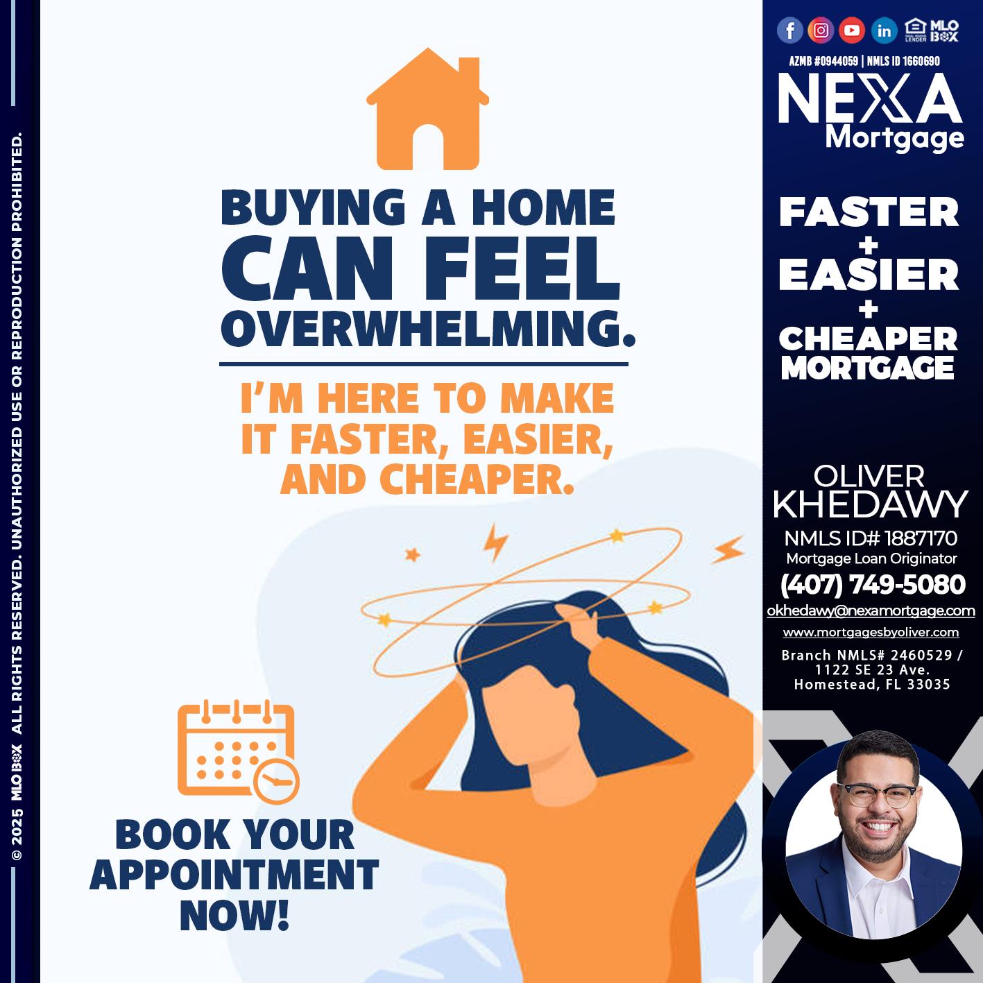 BUYING A HOME - Oliver Khedawy -Mortgage Loan Originator