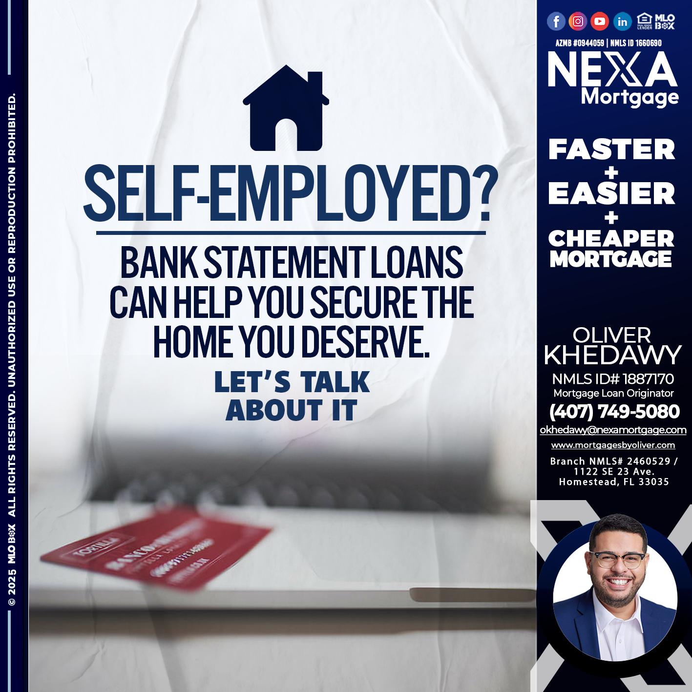 LET´S TALK ABOUT IT - Oliver Khedawy -Mortgage Loan Originator