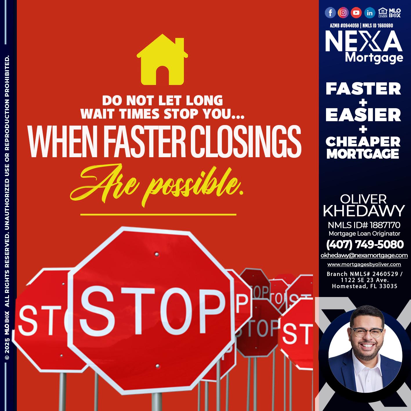 DO NOT LET - Oliver Khedawy -Mortgage Loan Originator