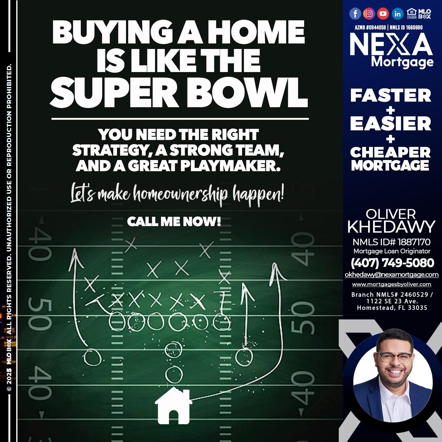 BUYING A HOME - Oliver Khedawy -Mortgage Loan Originator