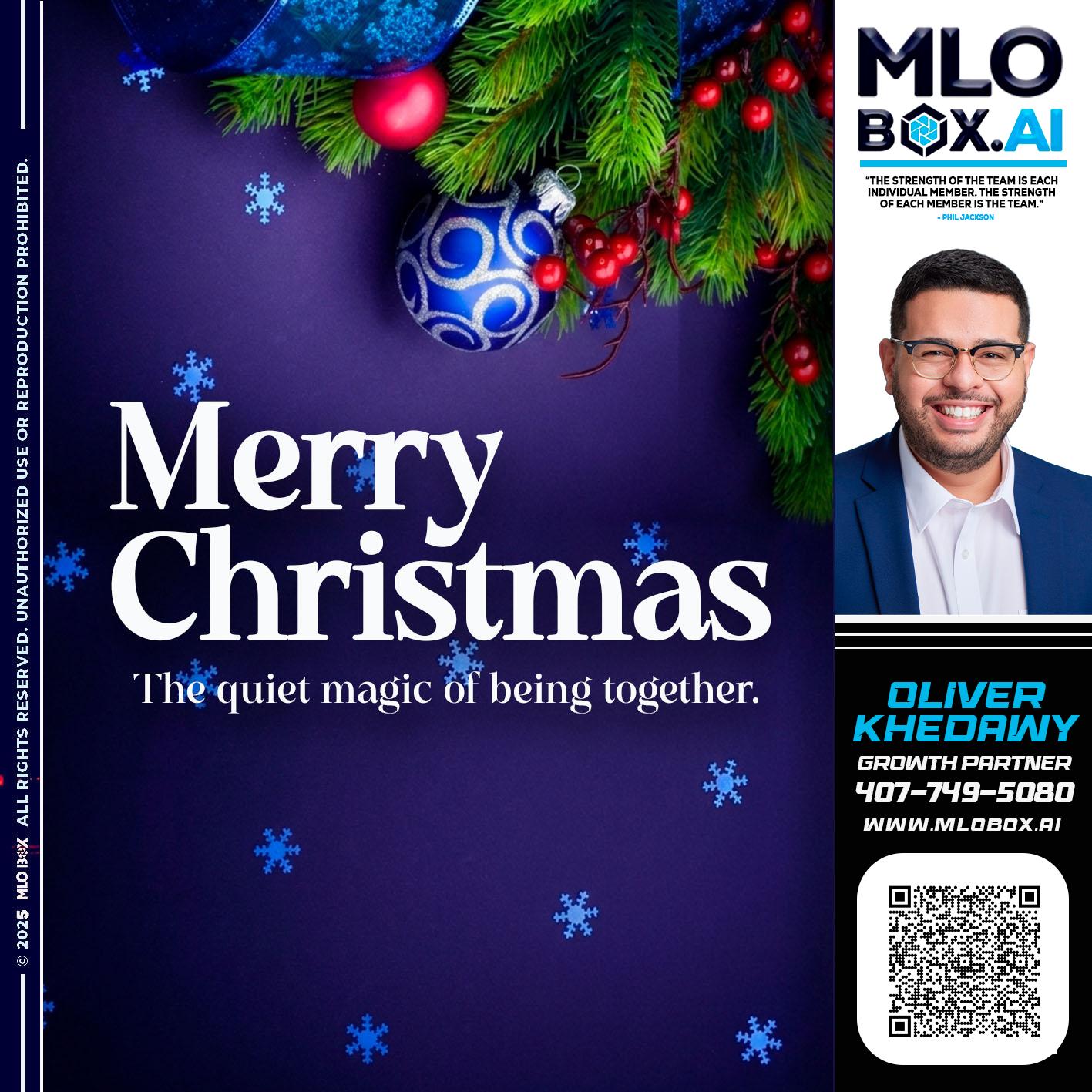 merry christmas - Oliver Khedawy -Mortgage Loan Originator
