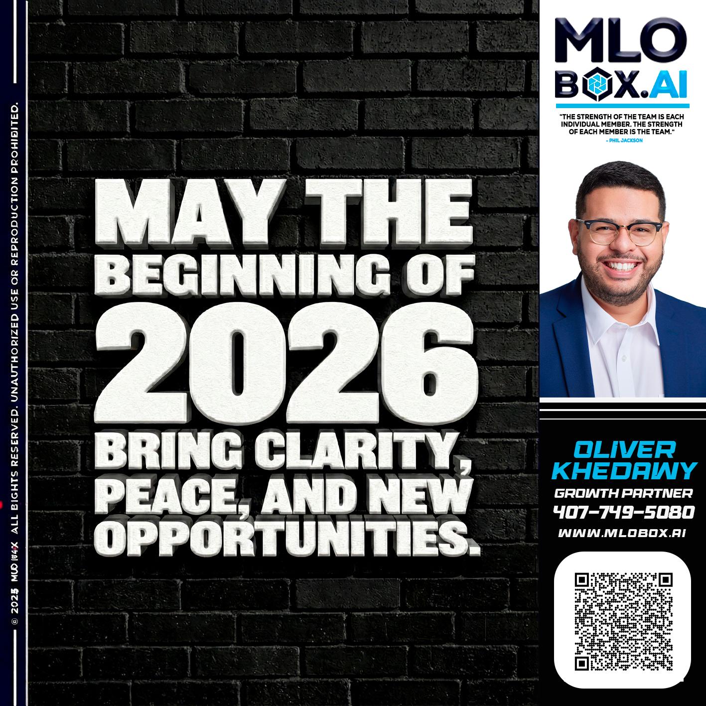 MAY THE 2026 - Oliver Khedawy -Mortgage Loan Originator