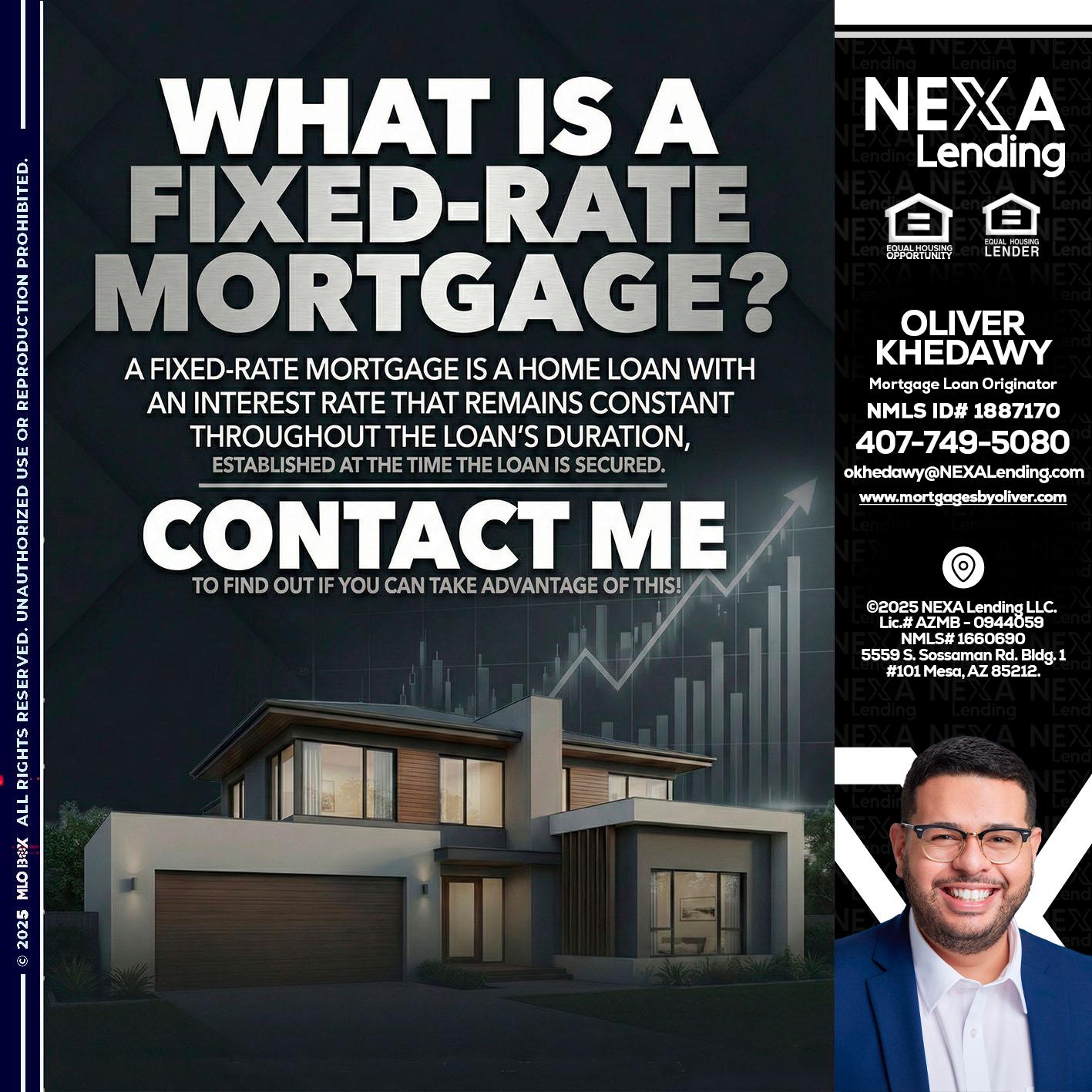 WHAT IS A - Oliver Khedawy -Mortgage Loan Originator