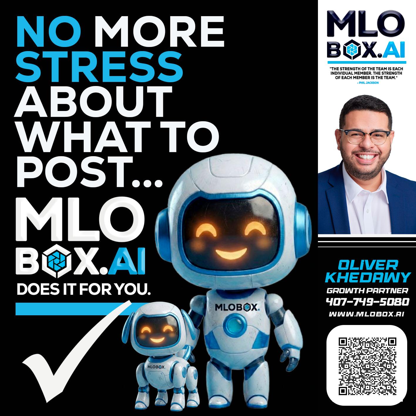 NO MORE STRESS - Oliver Khedawy -Mortgage Loan Originator