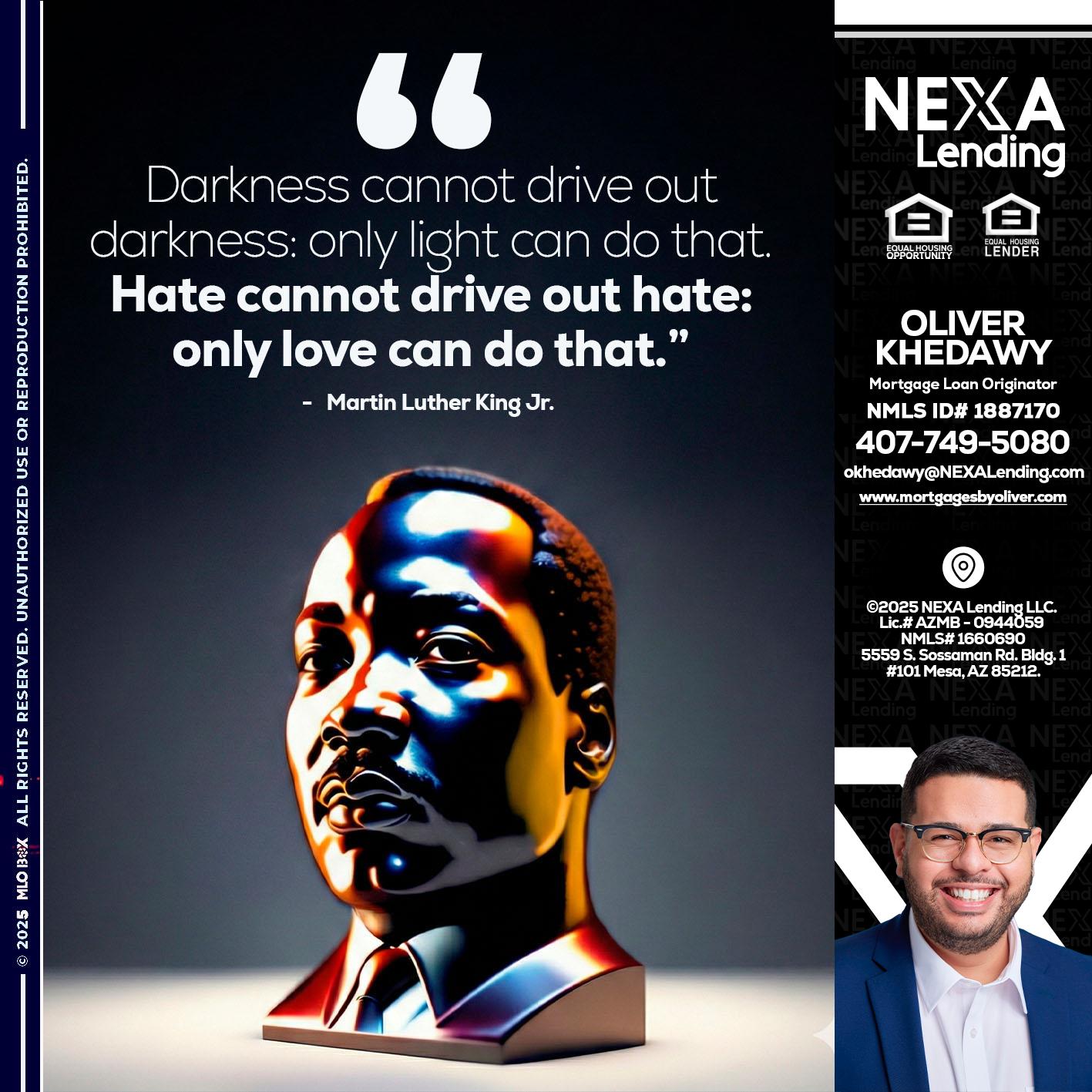 MLK 2026 - Oliver Khedawy -Mortgage Loan Originator