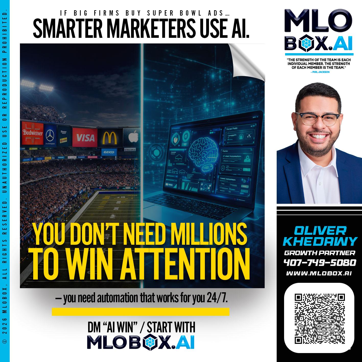 you don't need - Oliver Khedawy -Mortgage Loan Originator