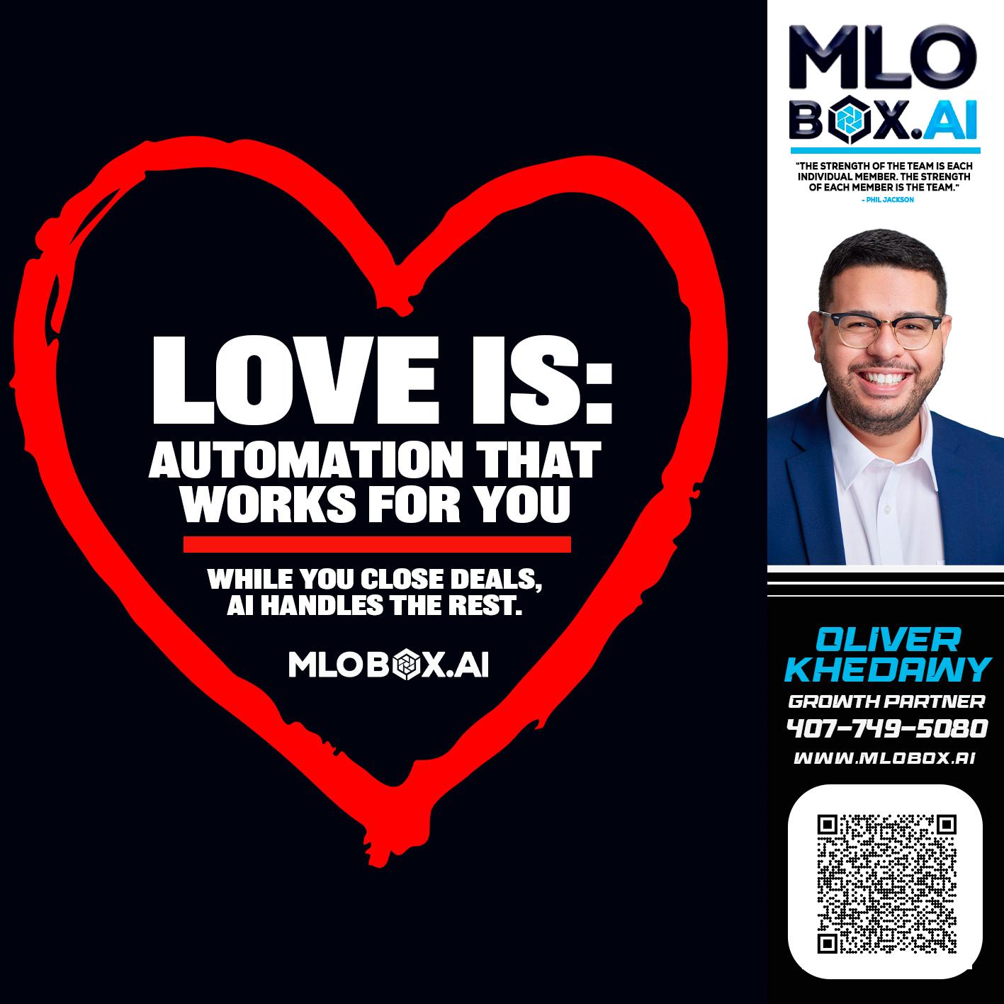 love is - Oliver Khedawy -Mortgage Loan Originator