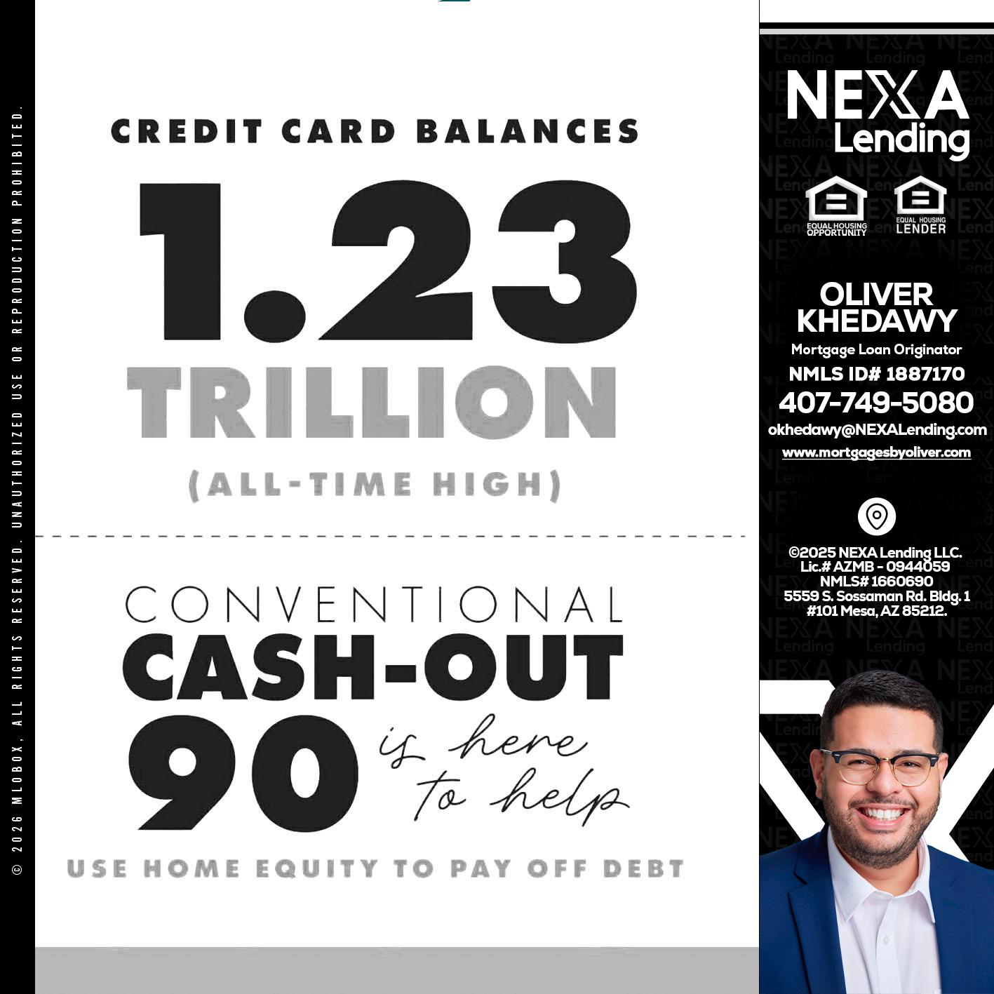 CREDIT CARD BALANCE - Oliver Khedawy -Mortgage Loan Originator